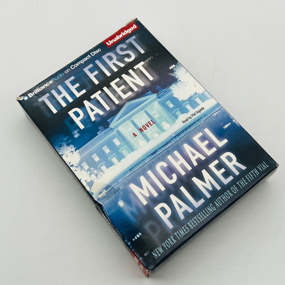 The First Patient Michael Palmer Unabridged Audiobook 10 CD Set Phil Gigante